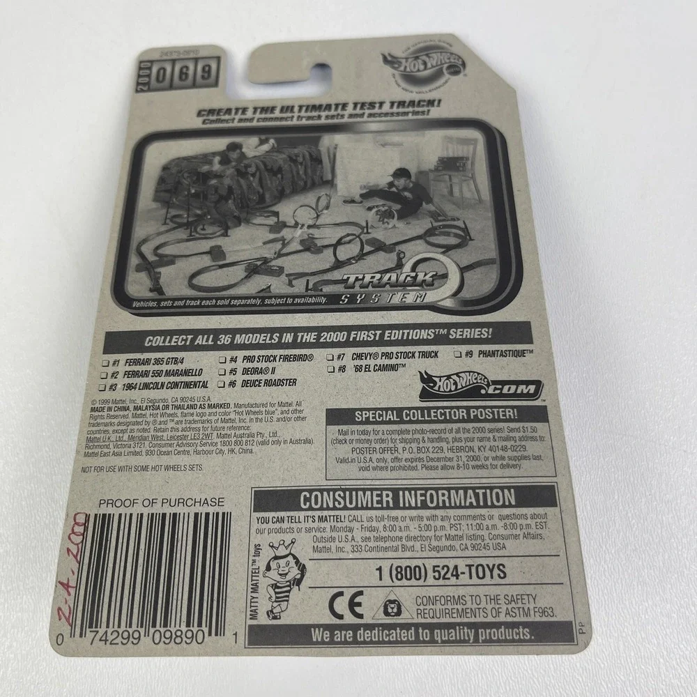 2000 Hot Wheels First Editions 9 Of 36 Phantastique 069